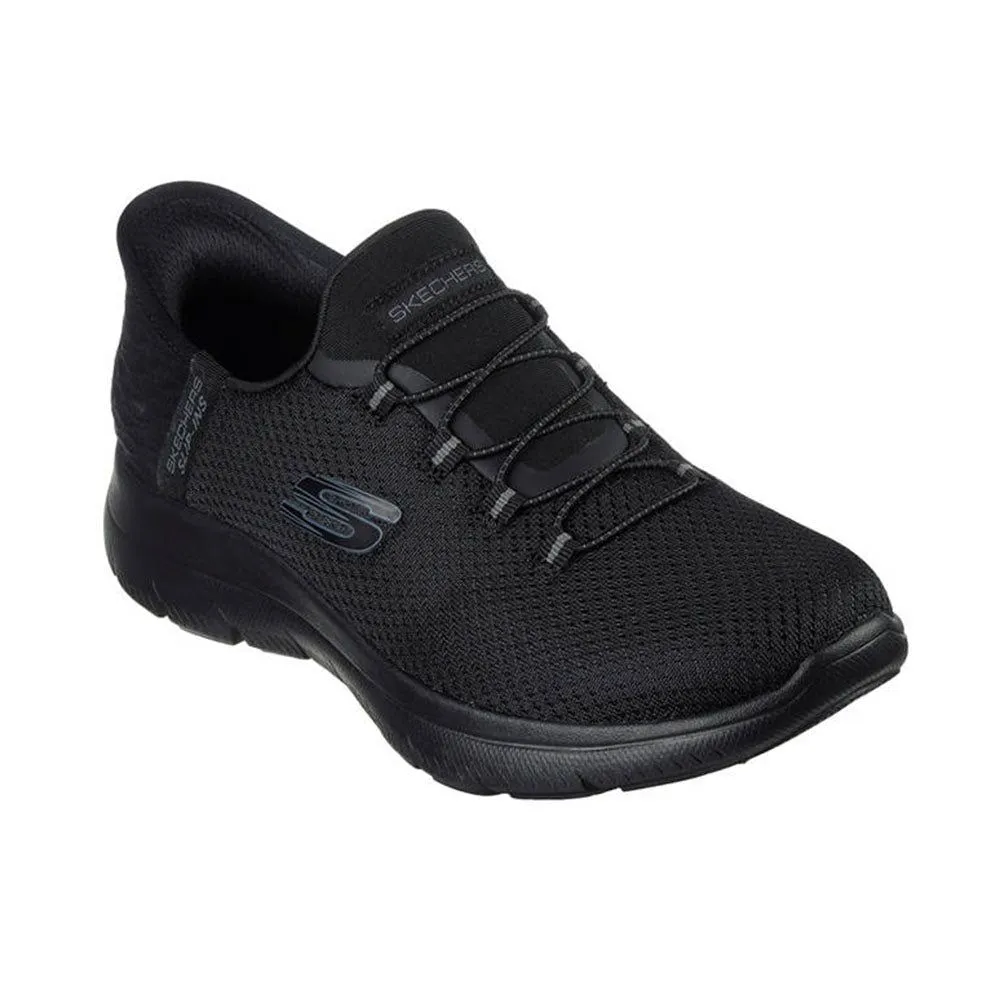 SKECHERS Women Casual Shoes Slip-ins®: Summits - Diamond Dream Black - SK108SH825EETH