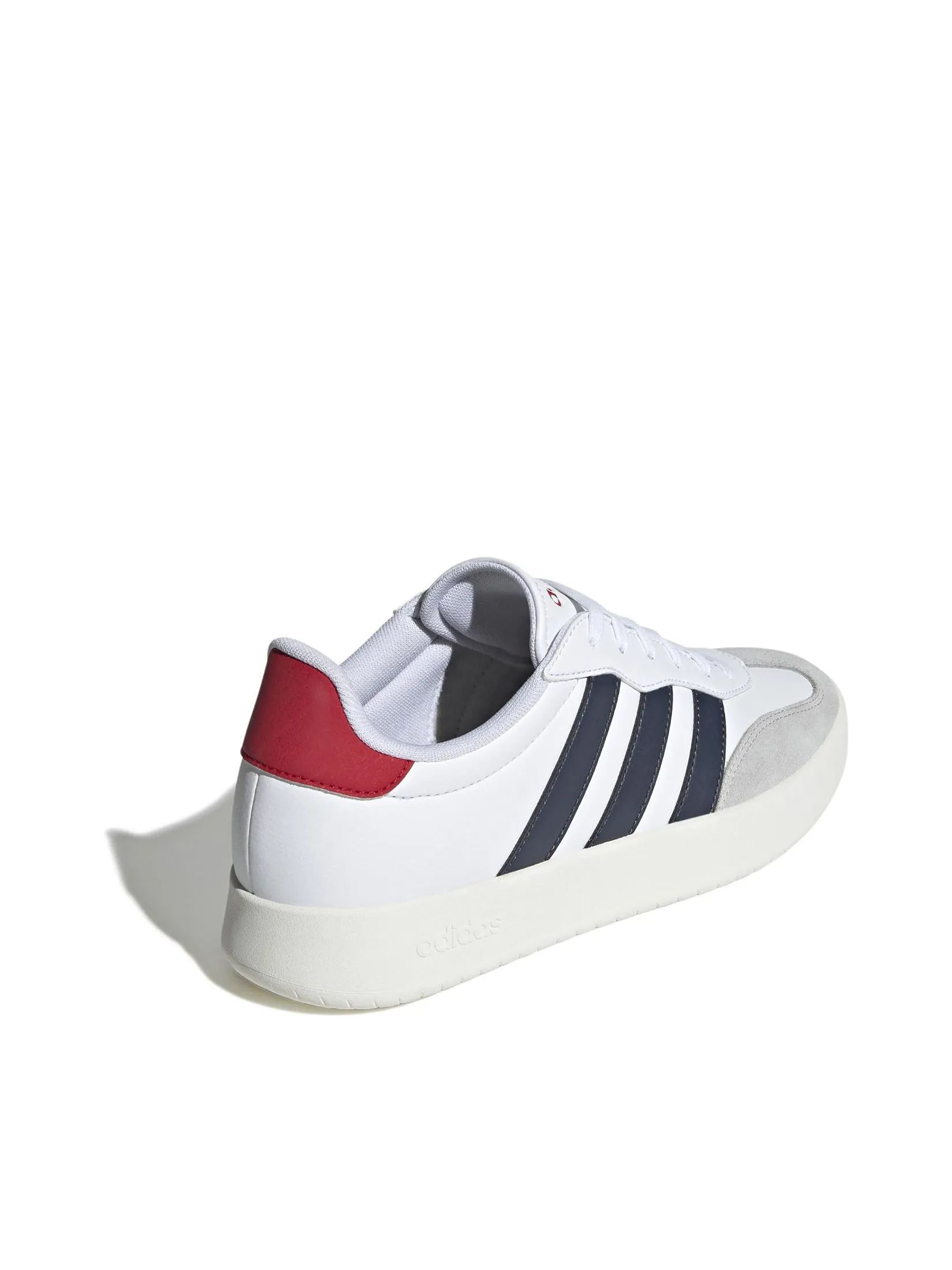 ADIDAS Men Sneakers Barreda IH1228 Ftwr White / Shadow Navy / Better Scarlet