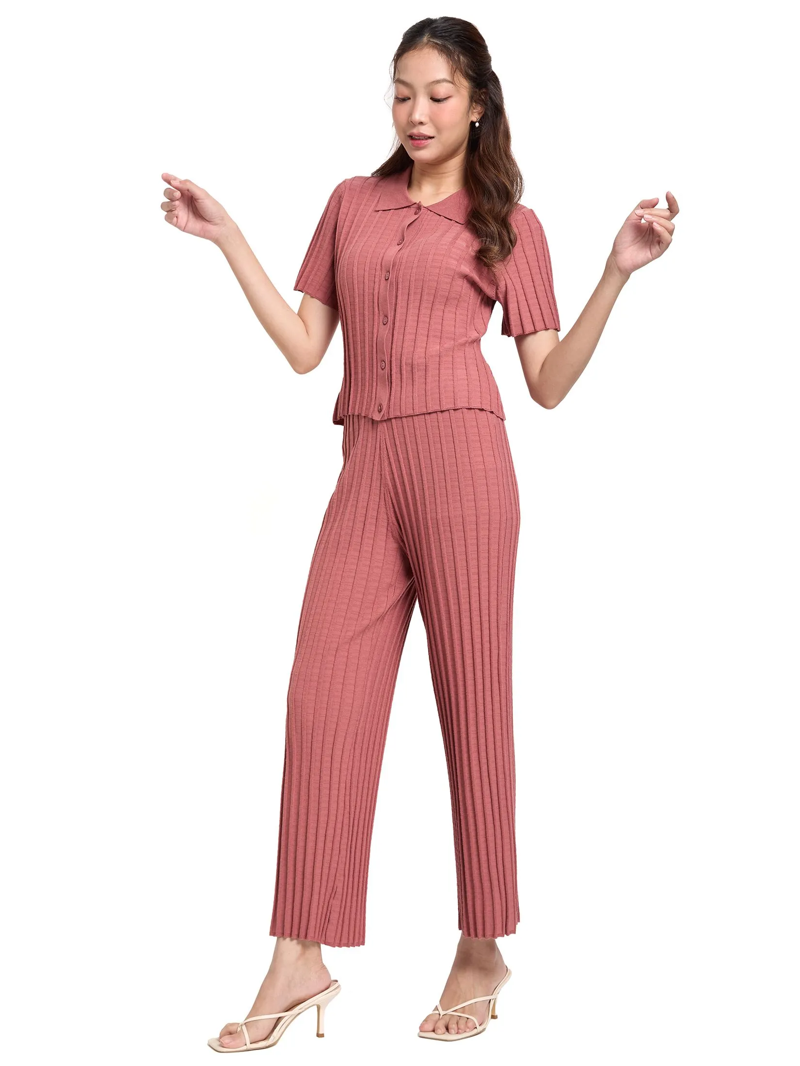 LOLITA Women Pants Textured Knit