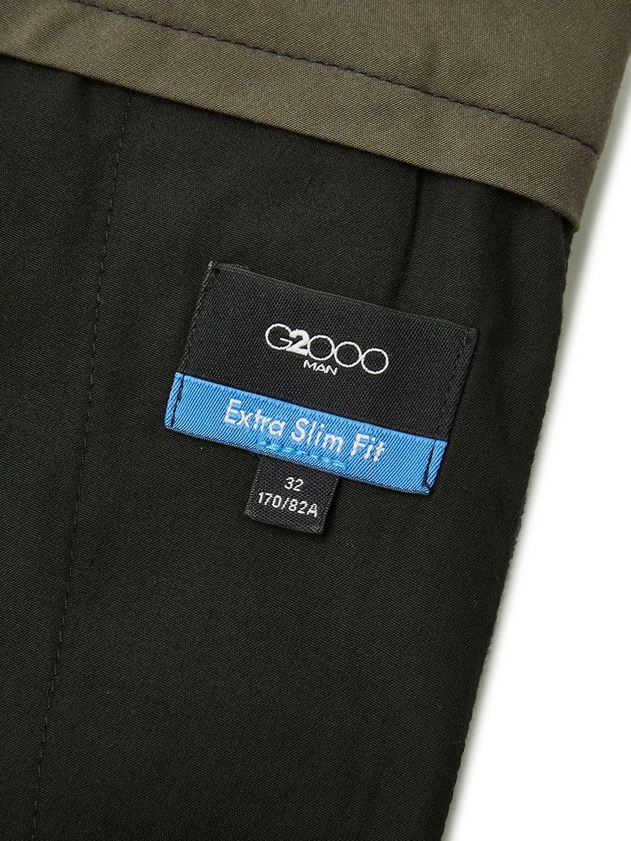 G2000 Men Clothing Informal Pants  Extra Slim Fit  Navy