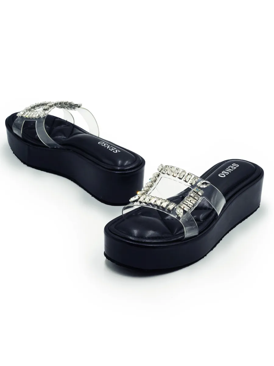 SENSO Women Comfort Sandals J84024 Black