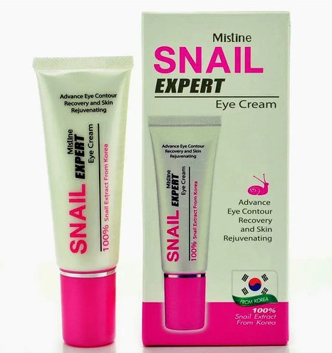 Улиточный крем для кожи вокруг глаз Snail Mistine 10 гр