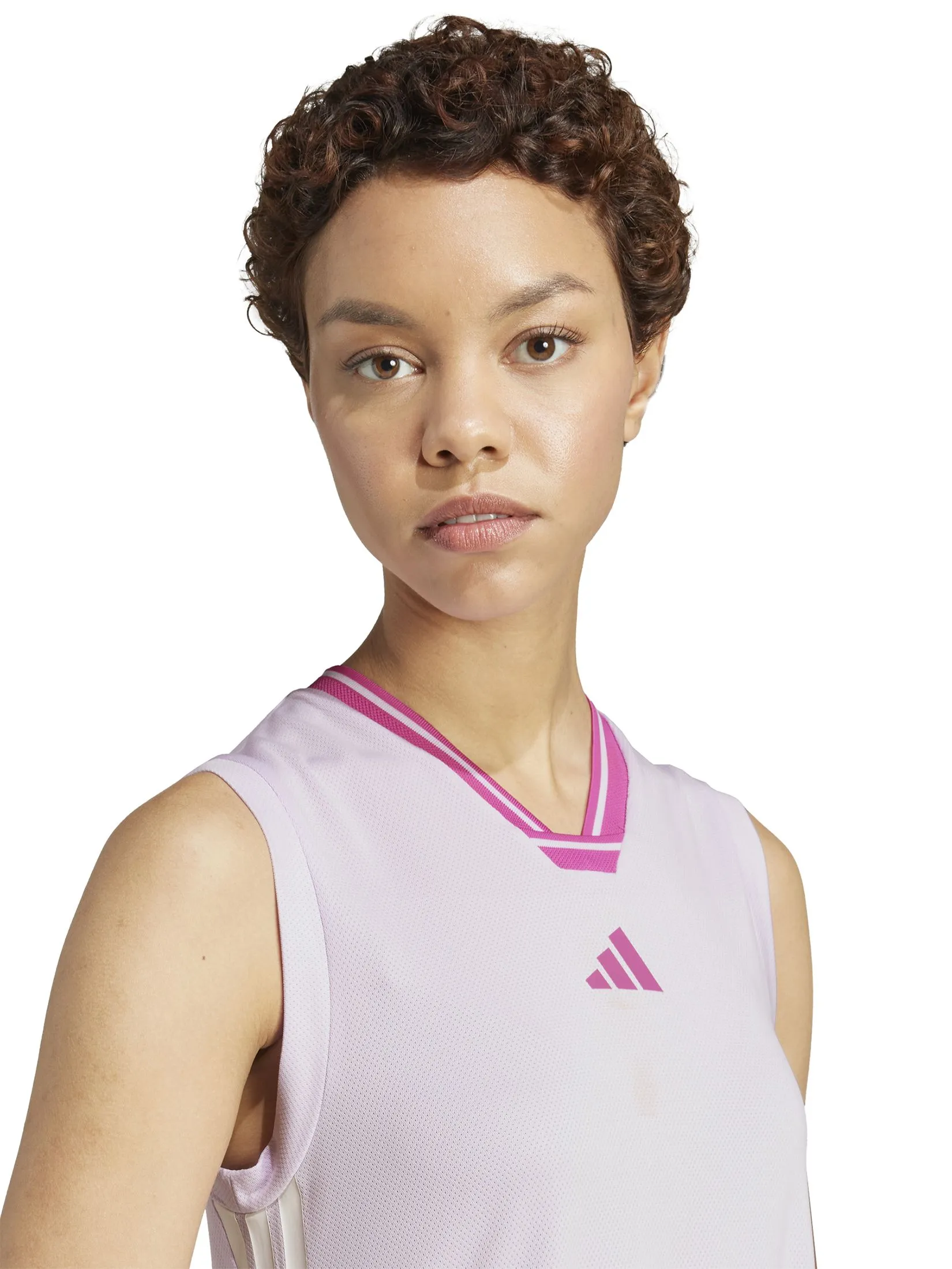 ADIDAS Women Long Dress Tiro Cut 3-Stripes Soft Mesh JP3067 Purple / Ice Lavender