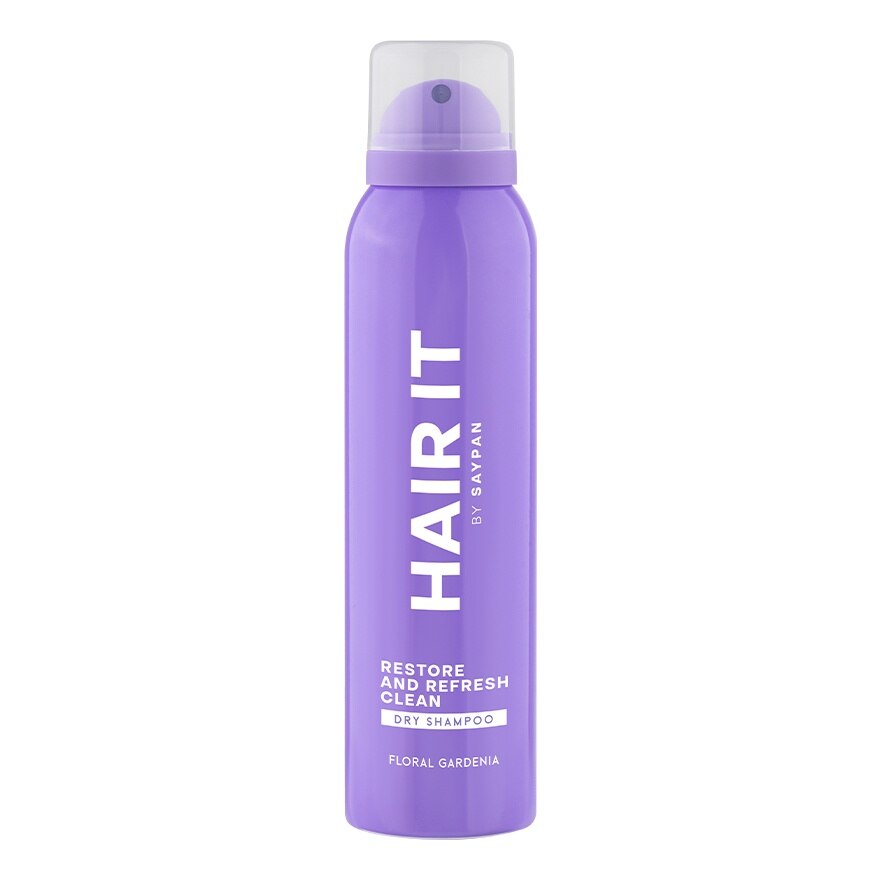 Hair It Dry Shampoo Restore And Refresh Clean Floral Gardenia 150 Ml. - Purple