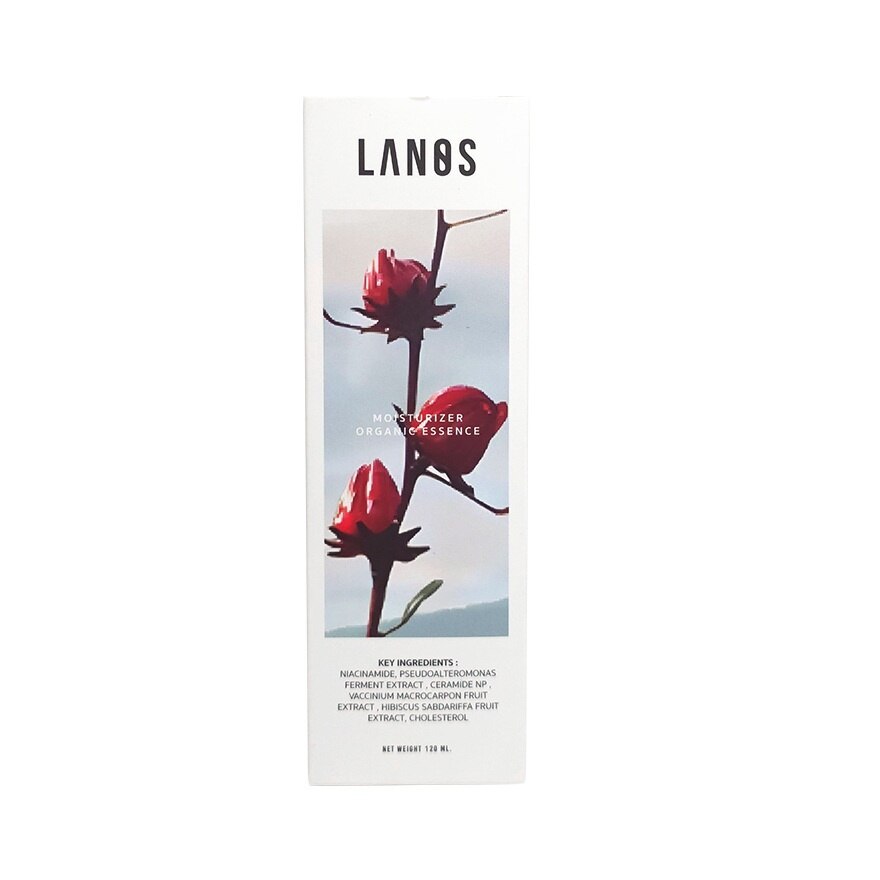 Lanos Moisturizer Organic Essence 120 Ml. - White