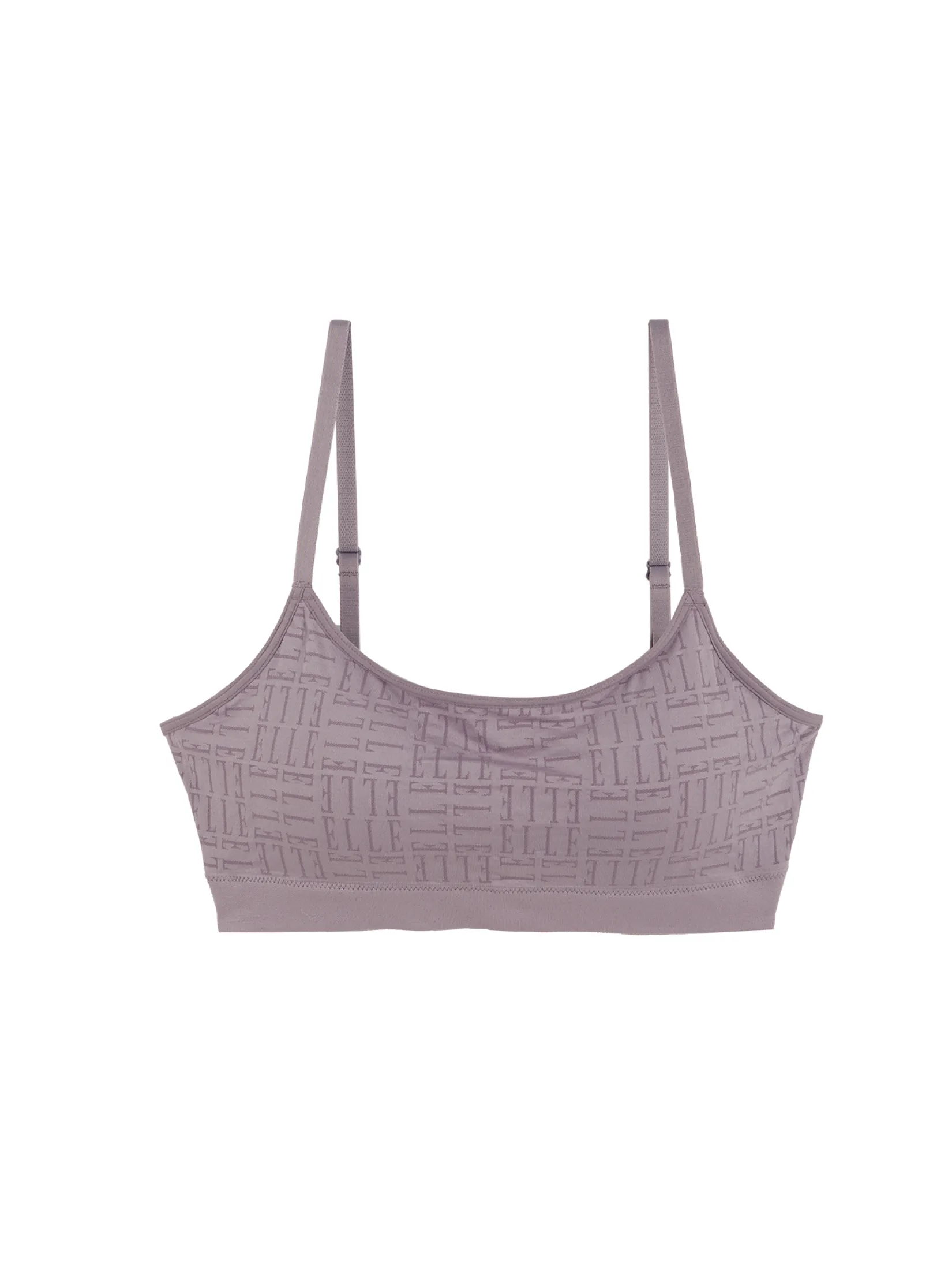 ELLE LINGERIE Women's Seamless strapless bra with padding model LB8765 - Lavender