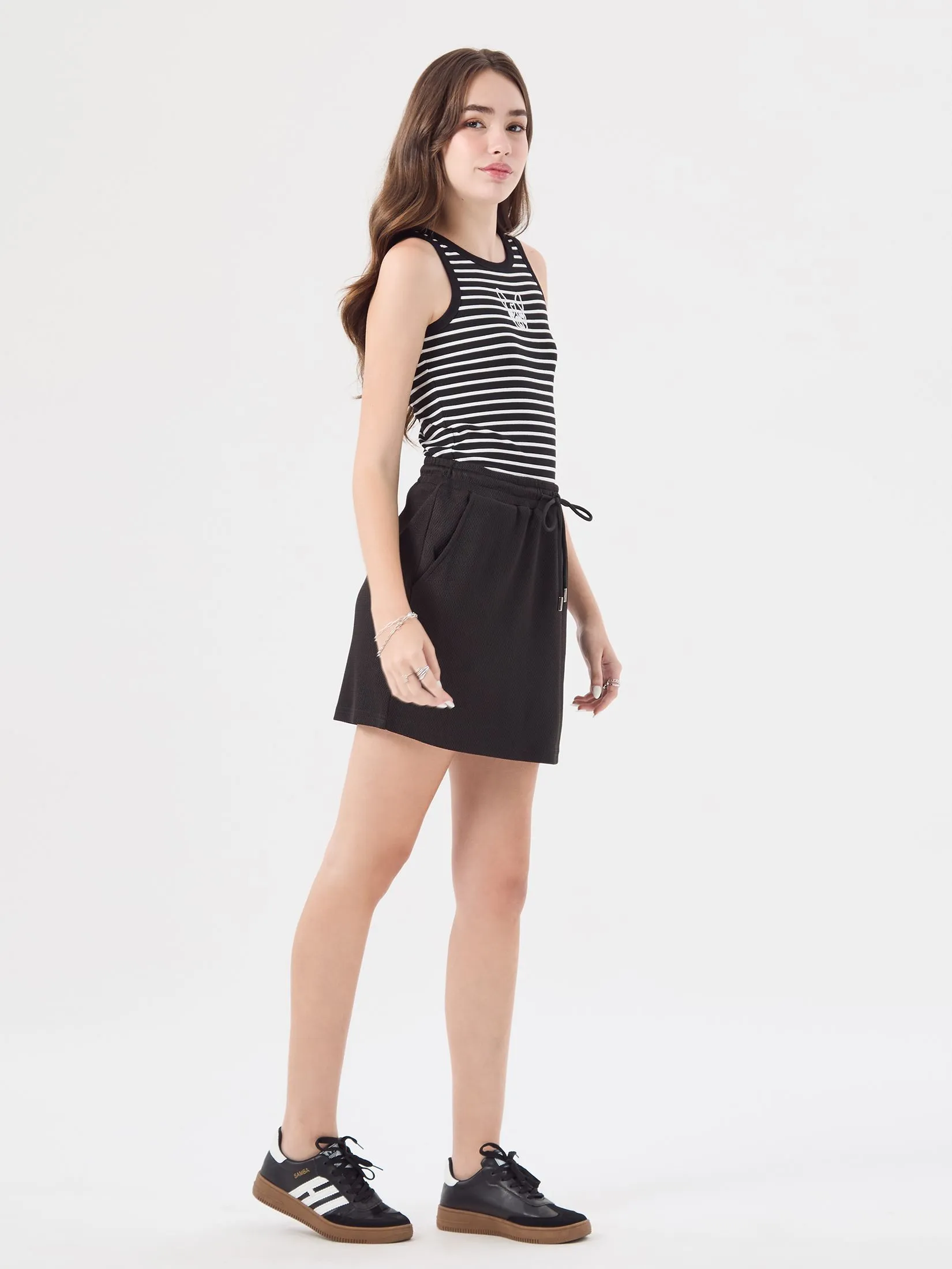 ESP Frenchie Skirt Women Black