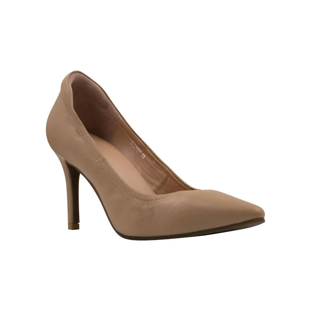 SHU CELEB HEELS 3.5" SWSC0301-BE11-MATTE VERY NUDE