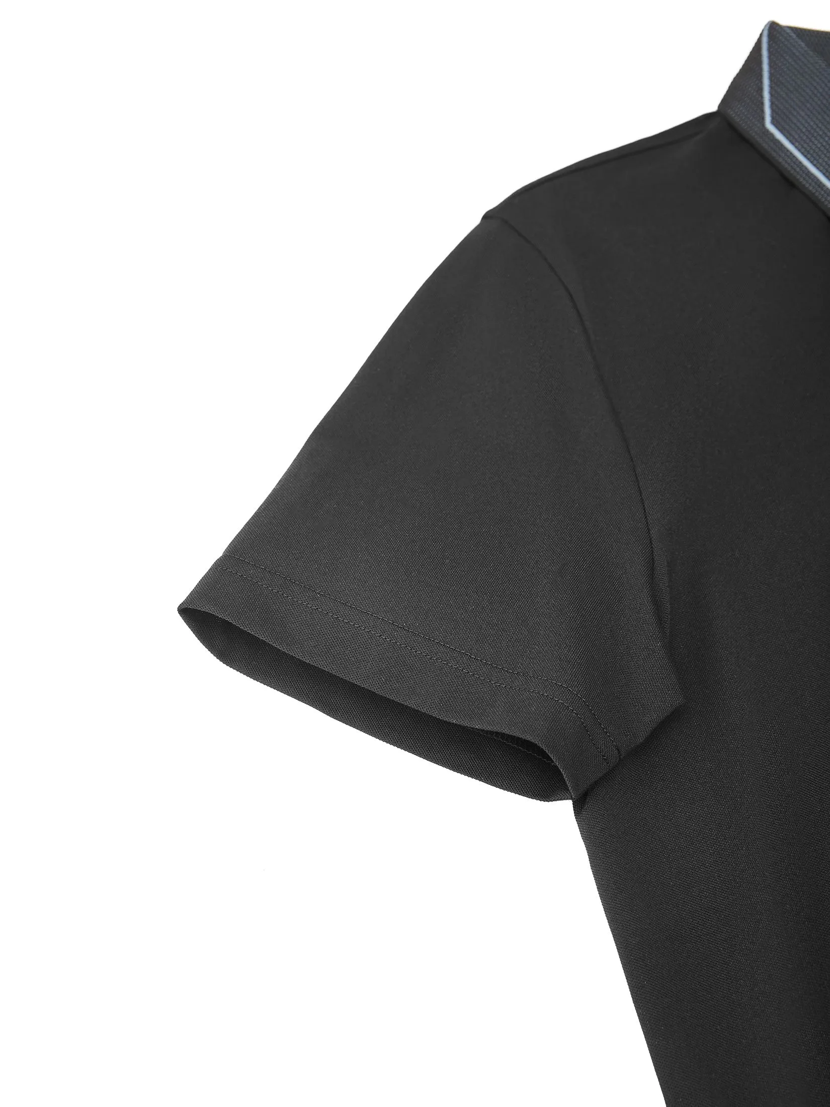 G2000 Men Clothing Super Light Mercerized Cotton Pique Short Sleeve Polo Tee  Smart Fit - 5114141299 - Black