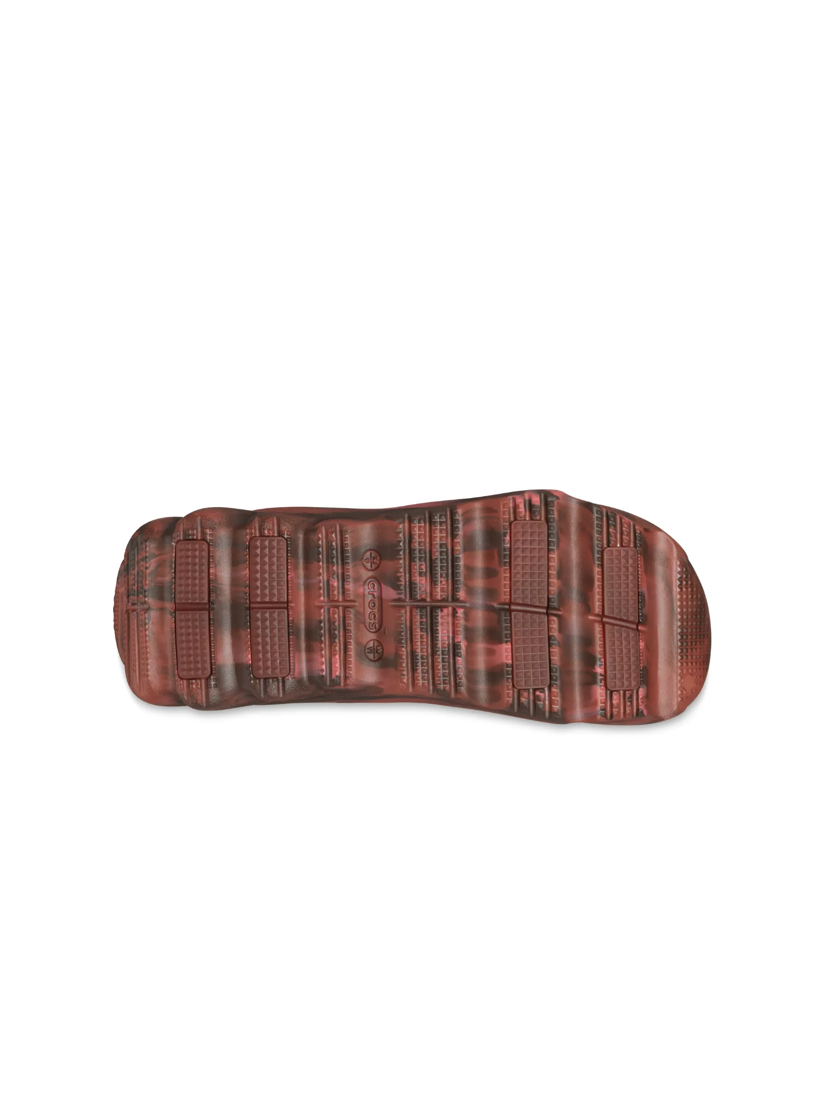 CROCS UNISEX ECHO STORM MARBLE - RUST