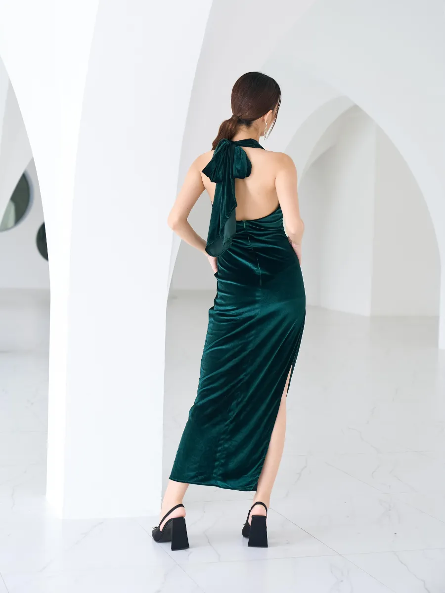 ROSE THE LABEL Green-Yasmin dress