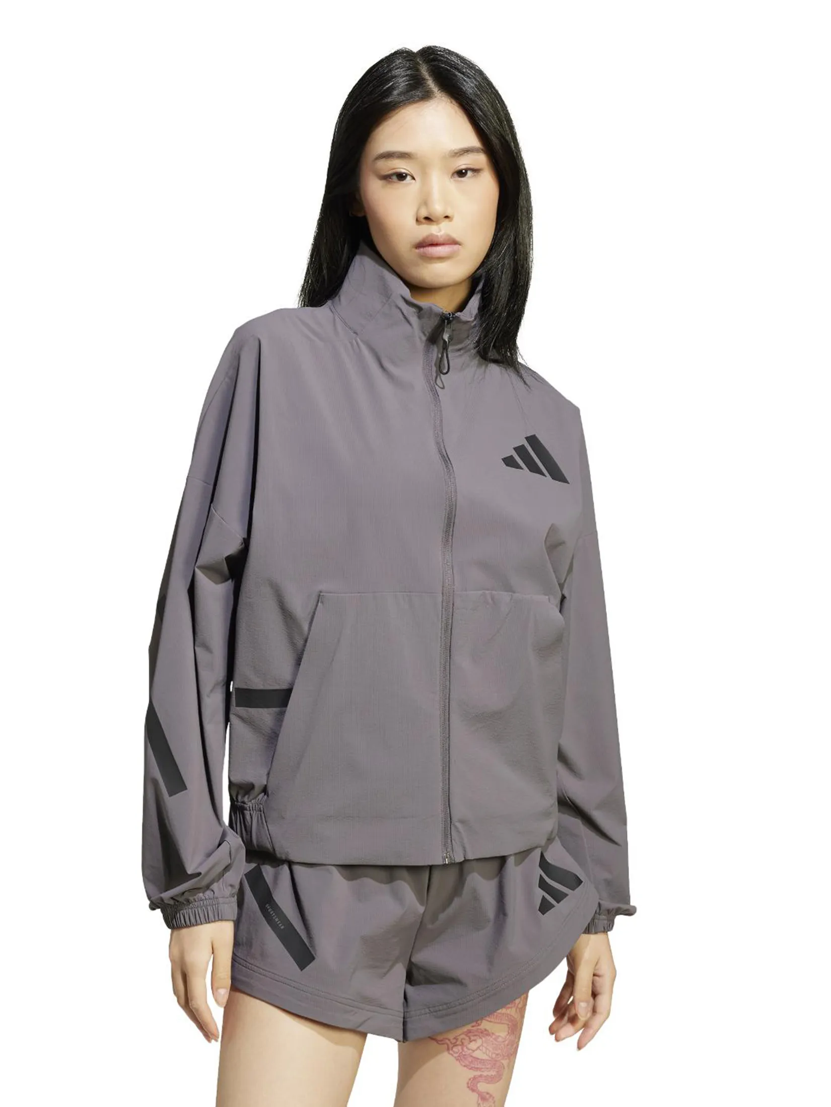 ADIDAS Women Track Top Adidas Z.N.E. Woven Full-Zip