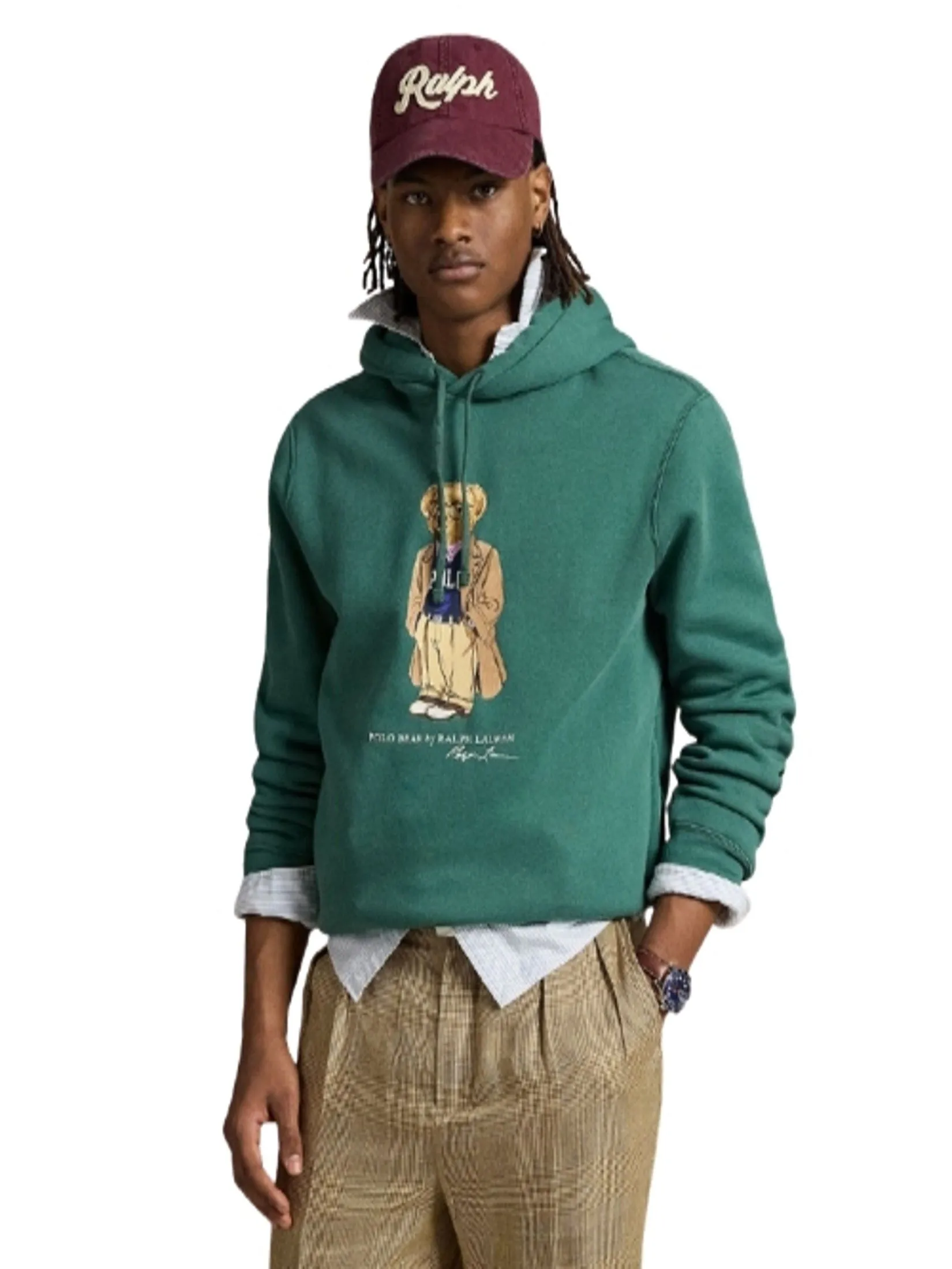 POLO RALPH LAUREN Pullover Men MNPOKNI16824484 Green Size - L