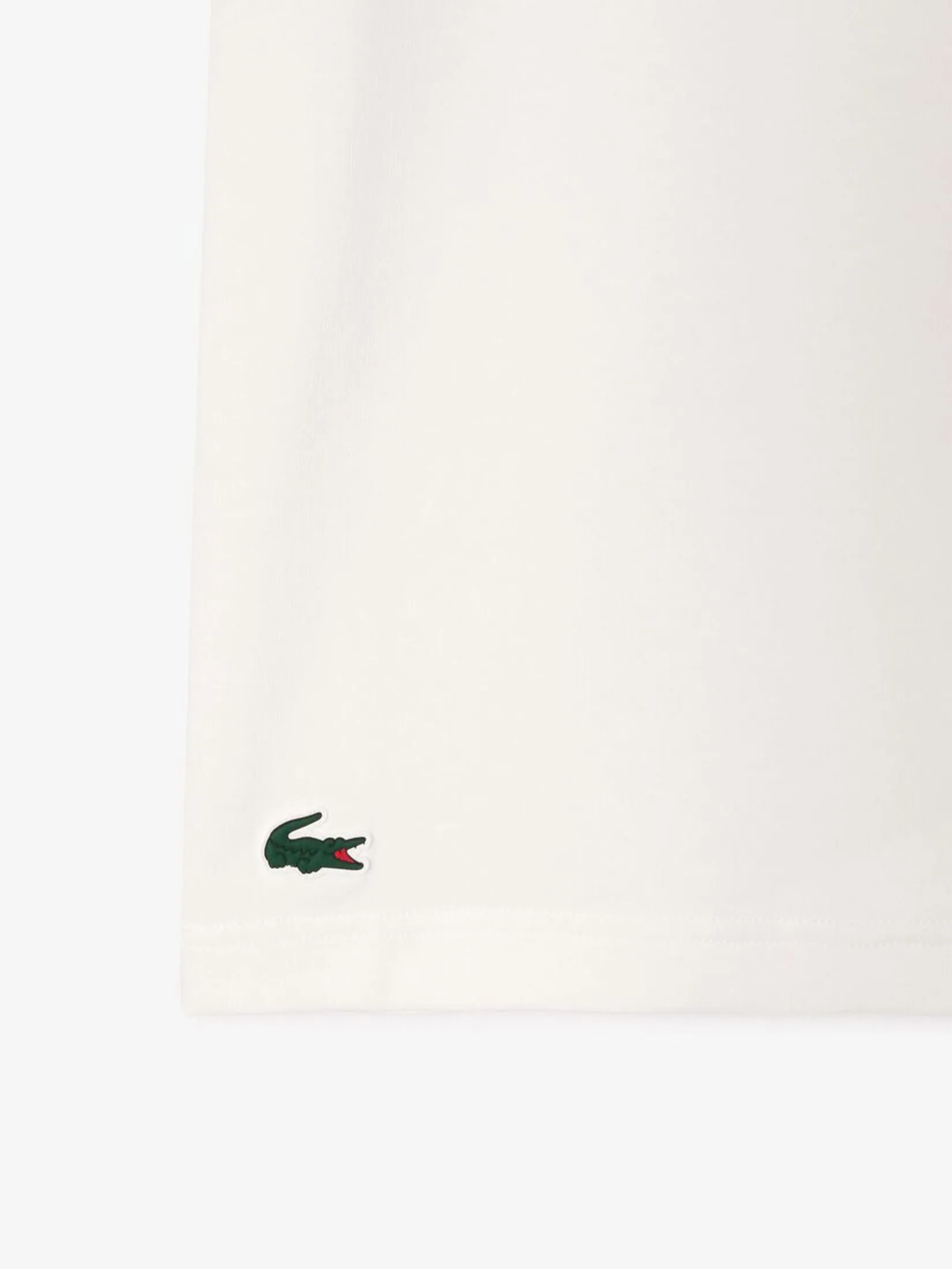 LACOSTE Ultra Dry XXL Logo Sport T-shirt White