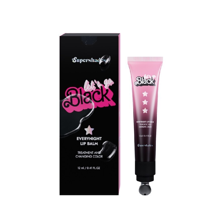 #Supershades Let's Go Black Lip 12ml - Soft pink