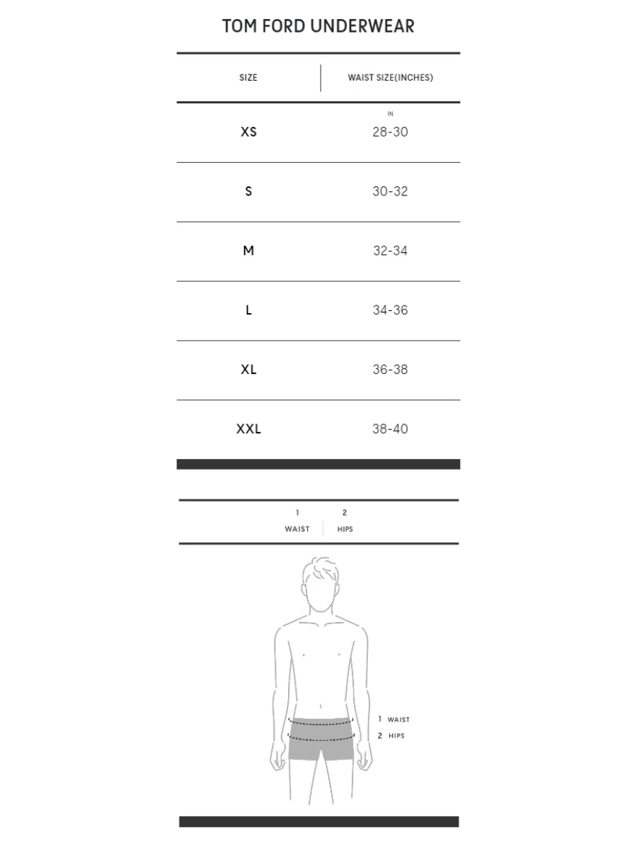 TOM FORD UNDERWEAR Men Trunk Boxer