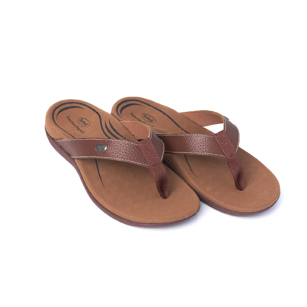 SCHOLL Biomechanics Bean Mens II Brown