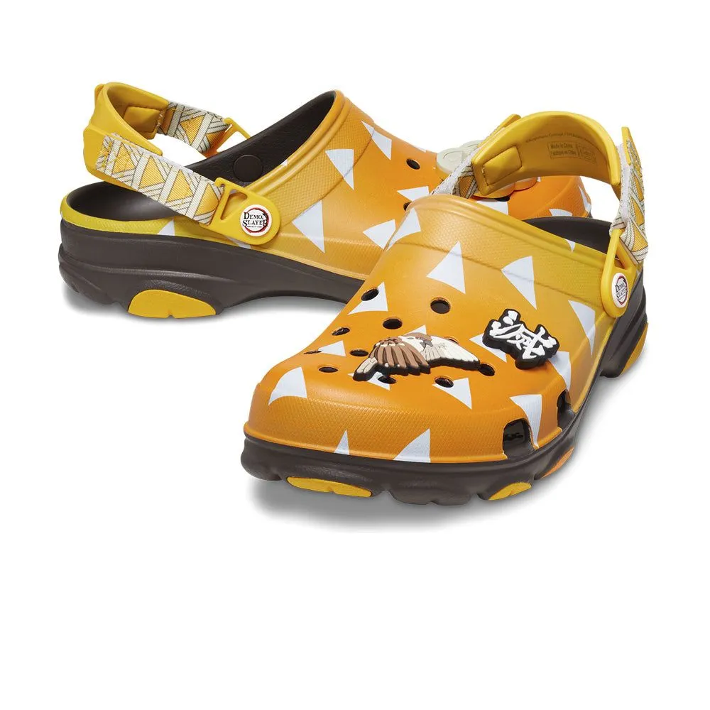 CROCS Demon Slayer Zenitsu All-Terrain Clog Unisex Casual Shoes Orange - CR024SH367EOTH