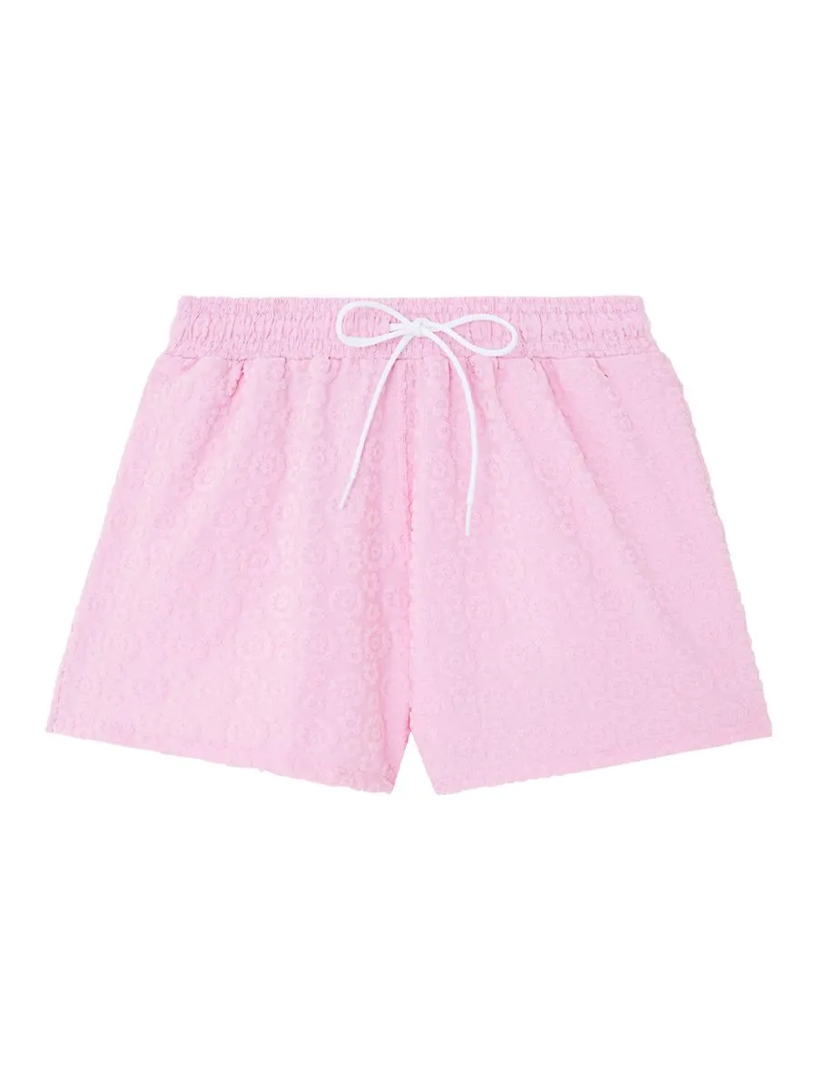 KLOSET (KK22)Floral shorts pink