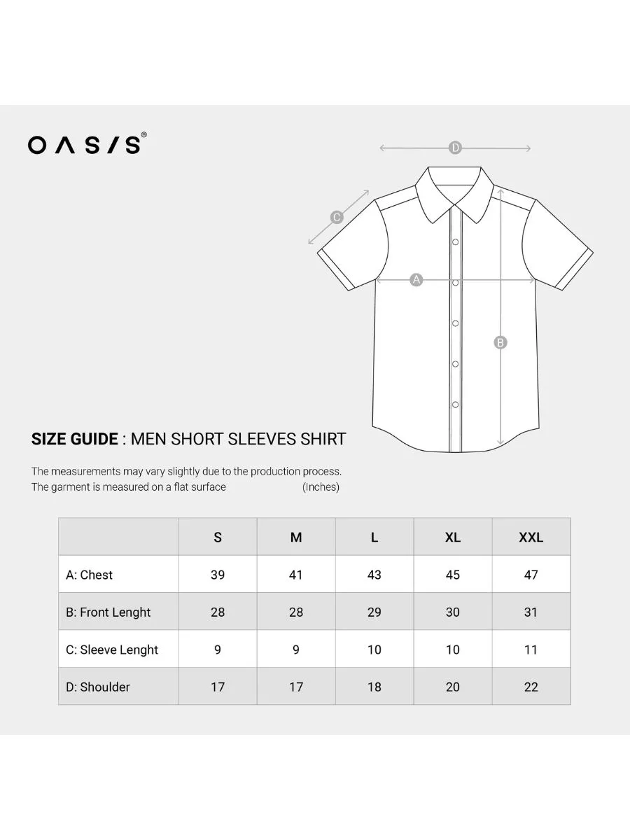 OASIS Men s short sleeve polo shirt Sky Blue