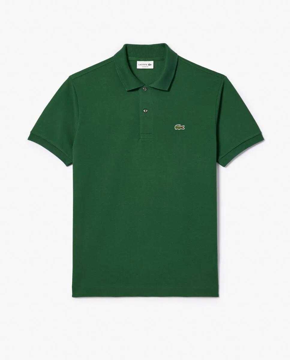 LACOSTE Original L.12.12 Petit Piqu  Cotton Polo Shirt Green Size - 3