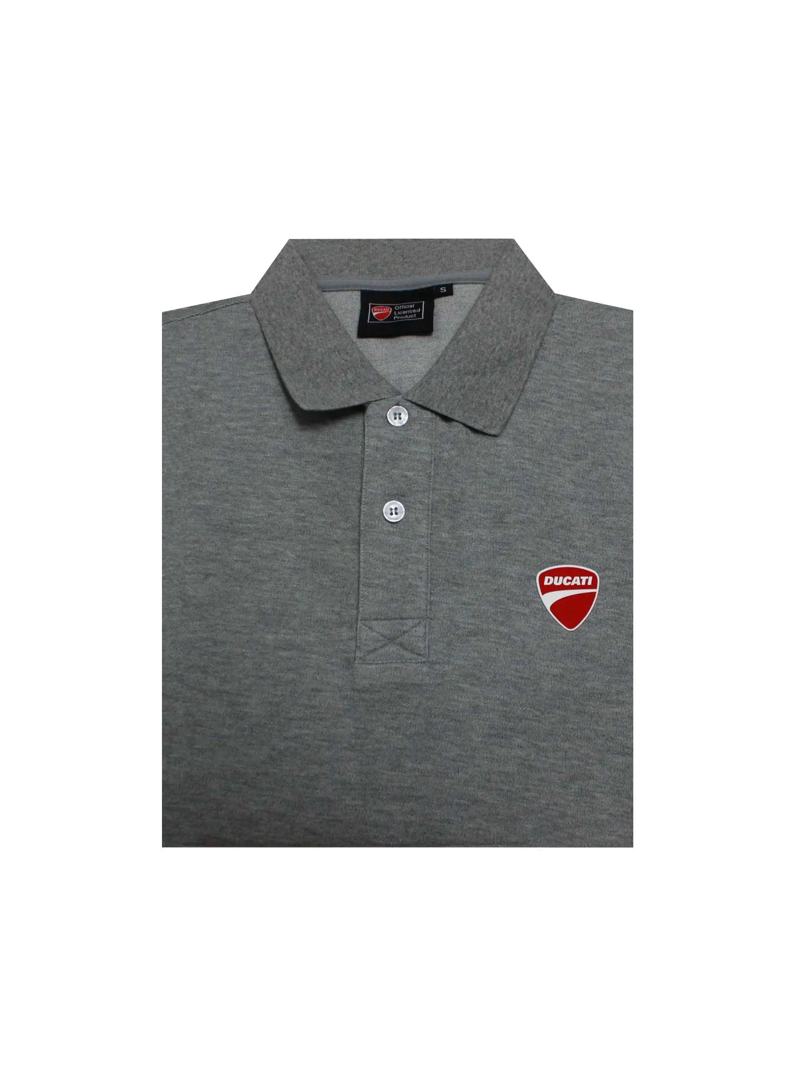 DUCATI Men Polo Grey