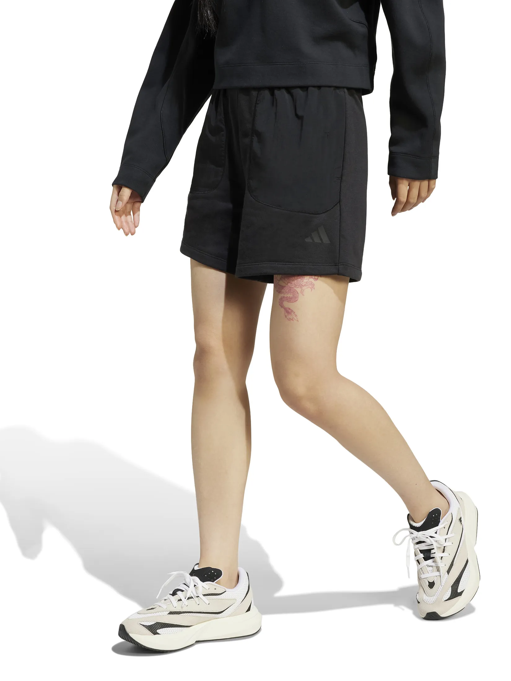 ADIDAS Women Shorts City Escape Material-Mix Black