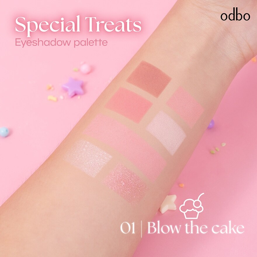 Odbo Special Treats Eyeshadow Palette 01