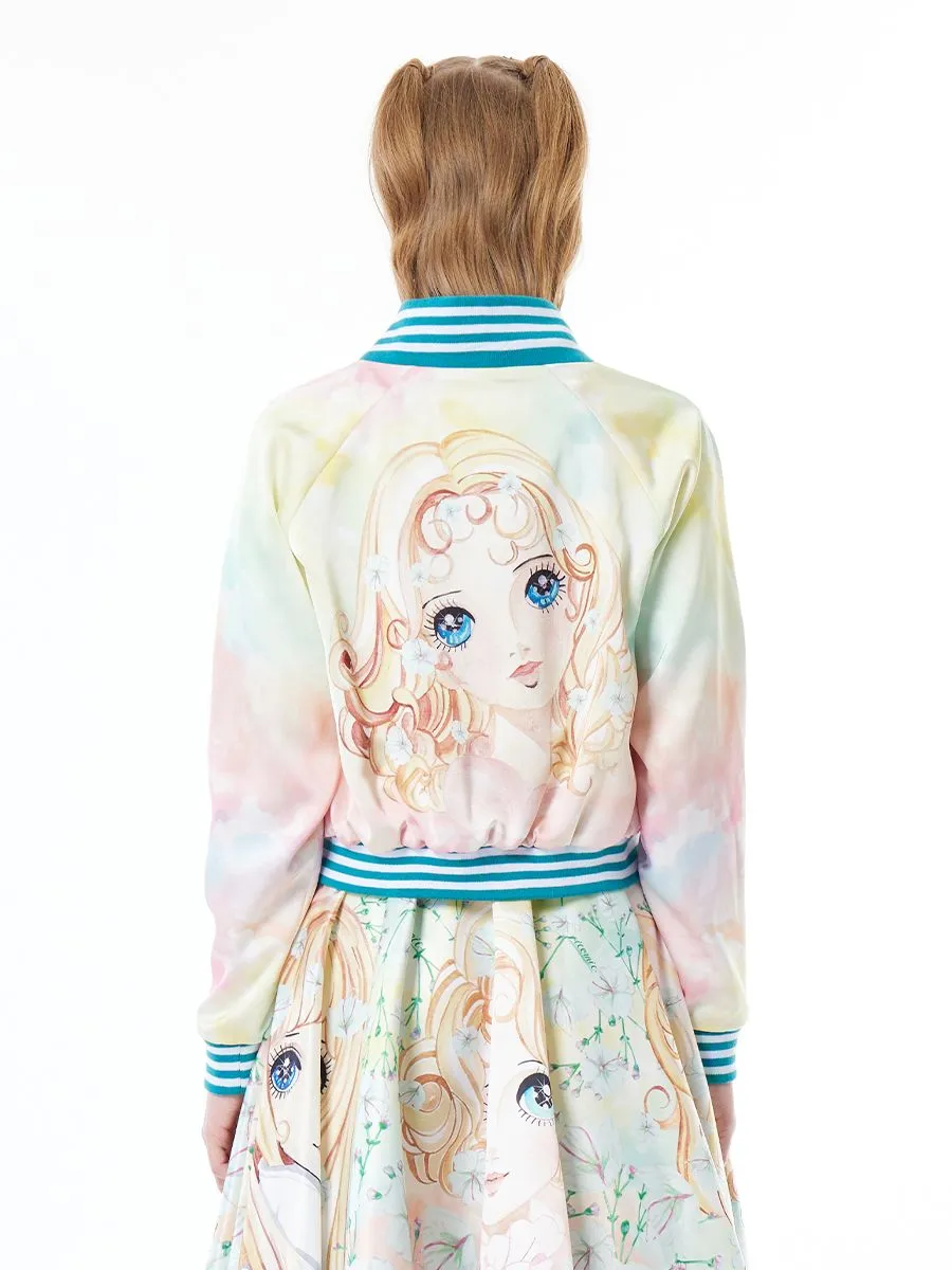 ICONIC WOMAN RAINBOW COLLETE JACKET