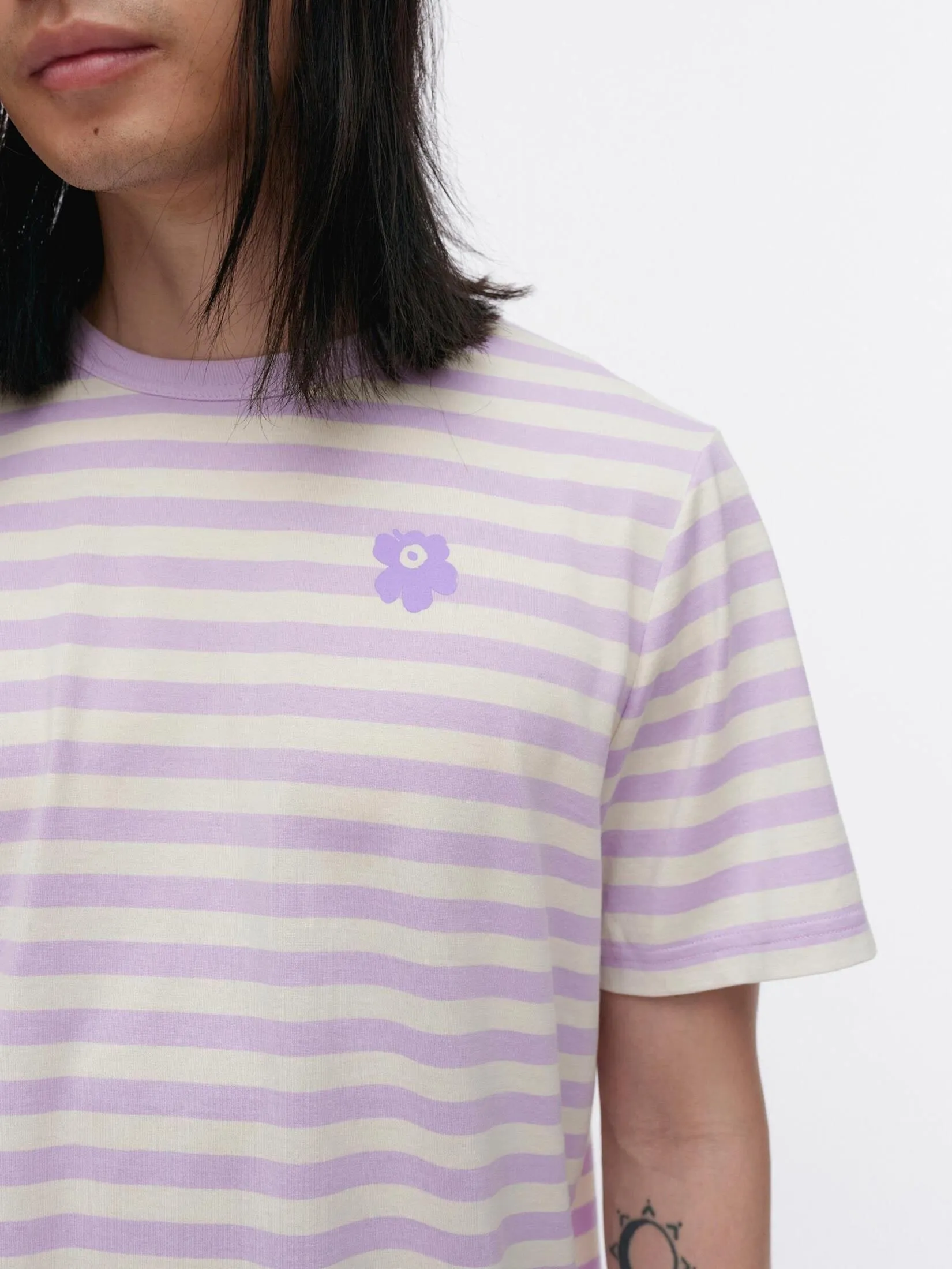 MARIMEKKO LILAC UNISEX TASARAITA UNIKKO SS