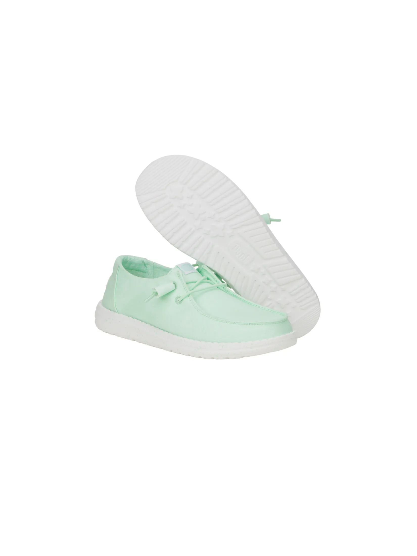 HEYDUDE WENDY STRETCH CANVAS - BAY BLUE