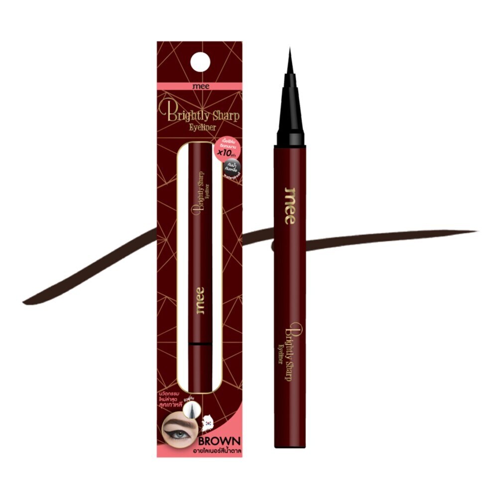 Mee Bright Sharp Eyeliner S2 Brown - Black
