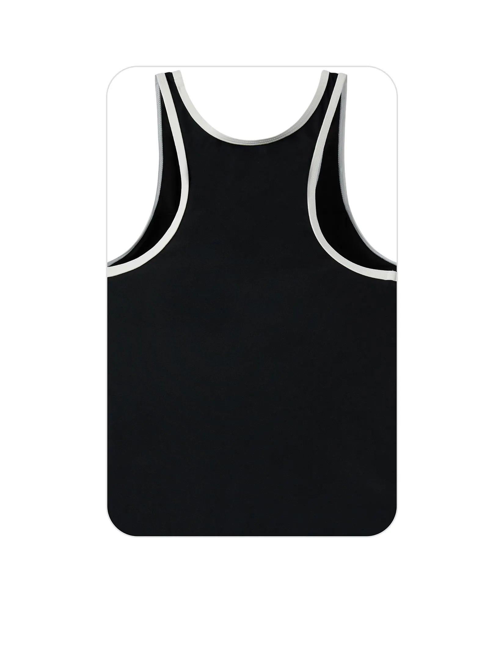 EMIS Women Swimsuit Racer Back Black