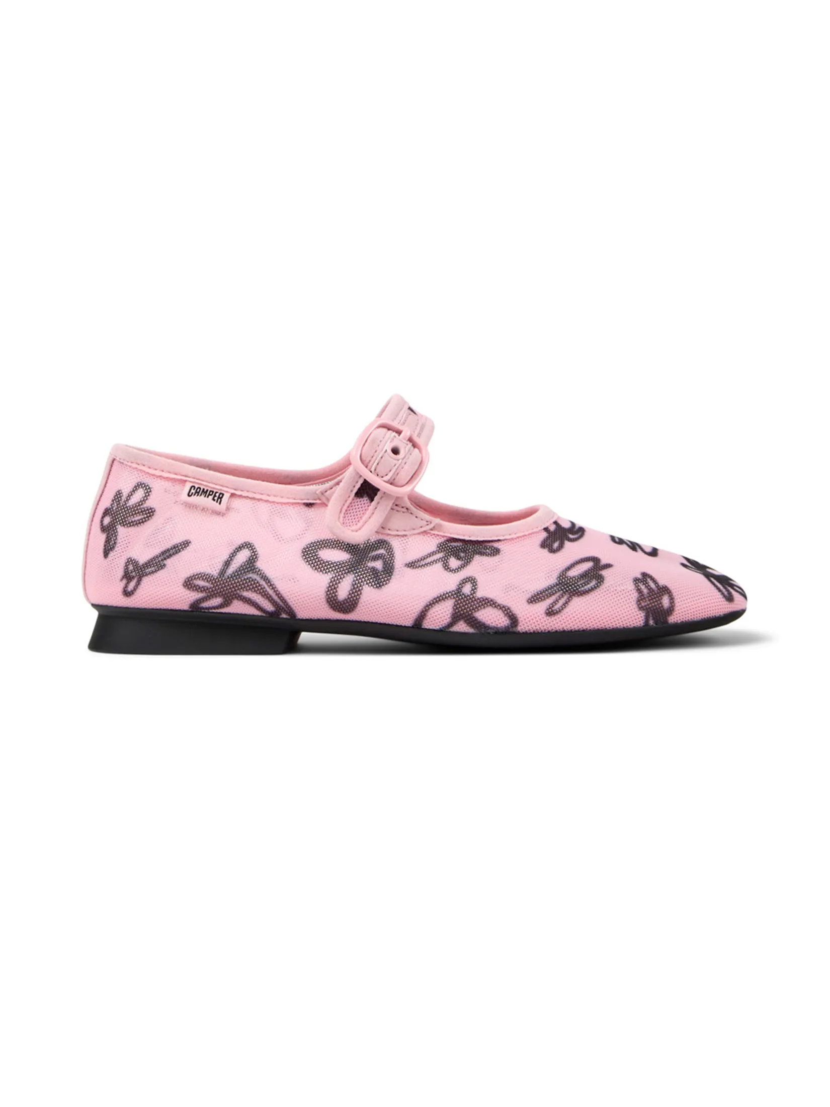 CAMPER Women Ballerina Shoes Casi Myra Pink