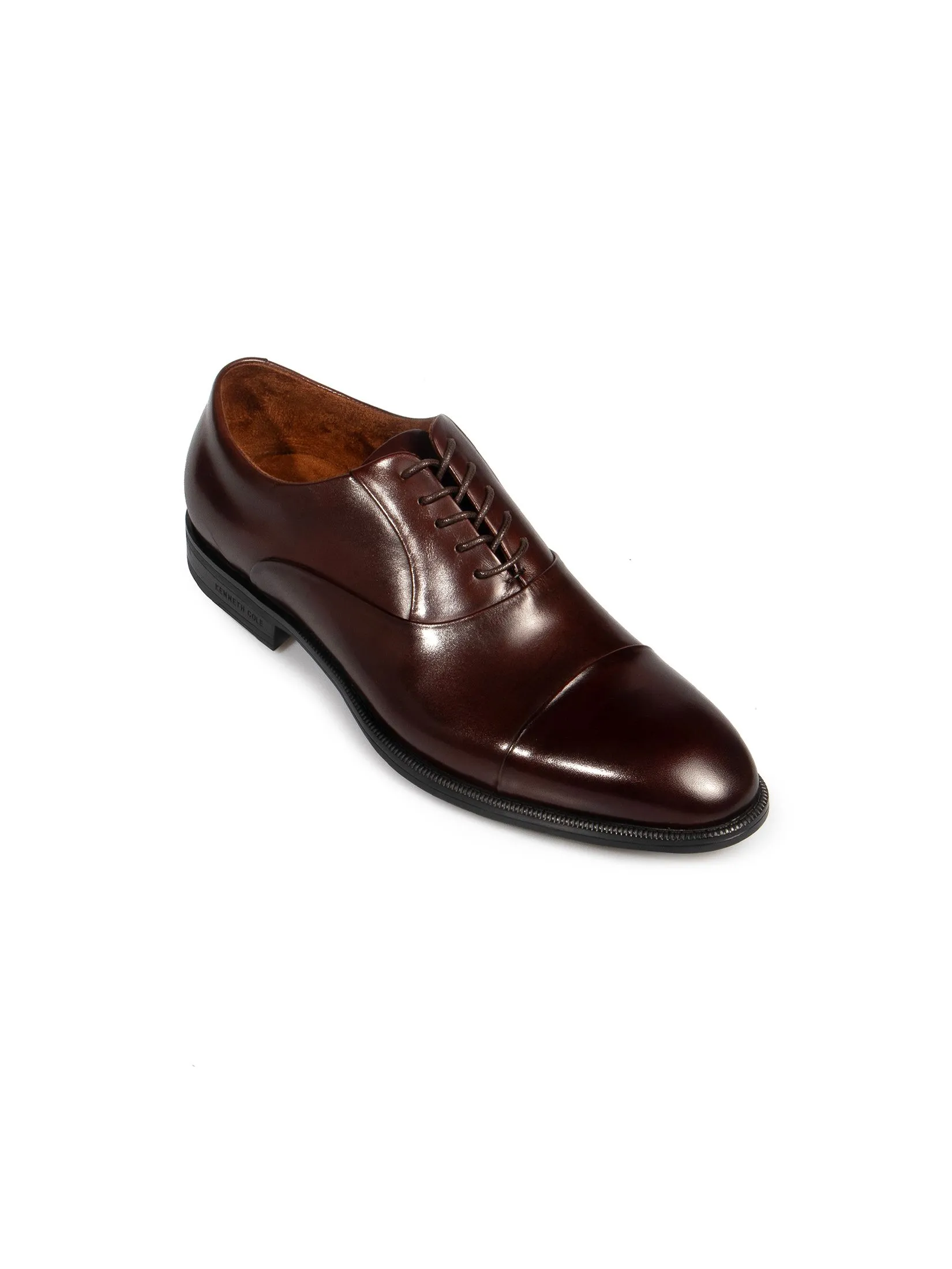 KENNETH COLE MEN DRESS SHOES REBOUNDPOD LACE UP D / BROWN