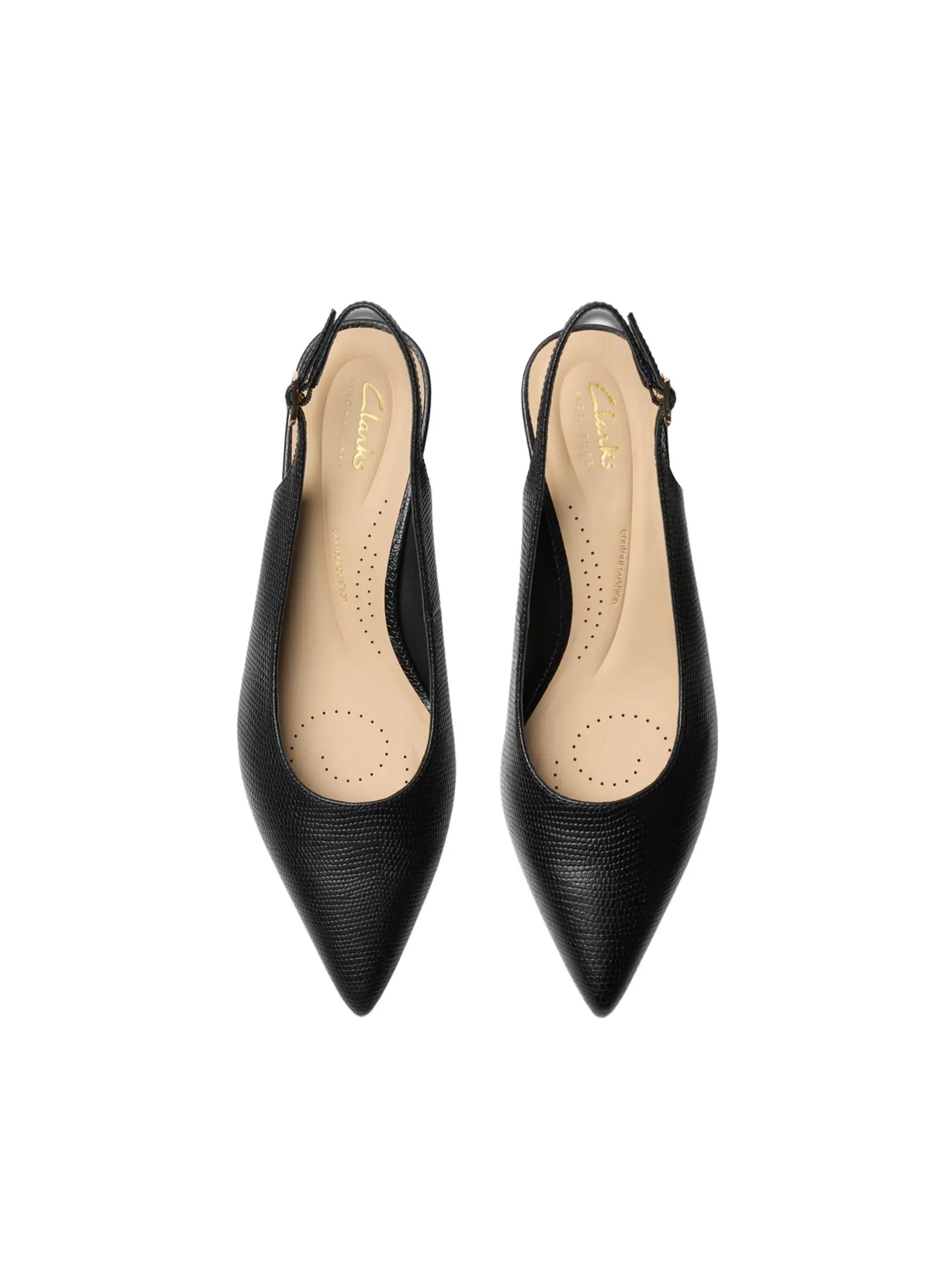 CLARKS ADELA SLING Black Interest Women's High Heels