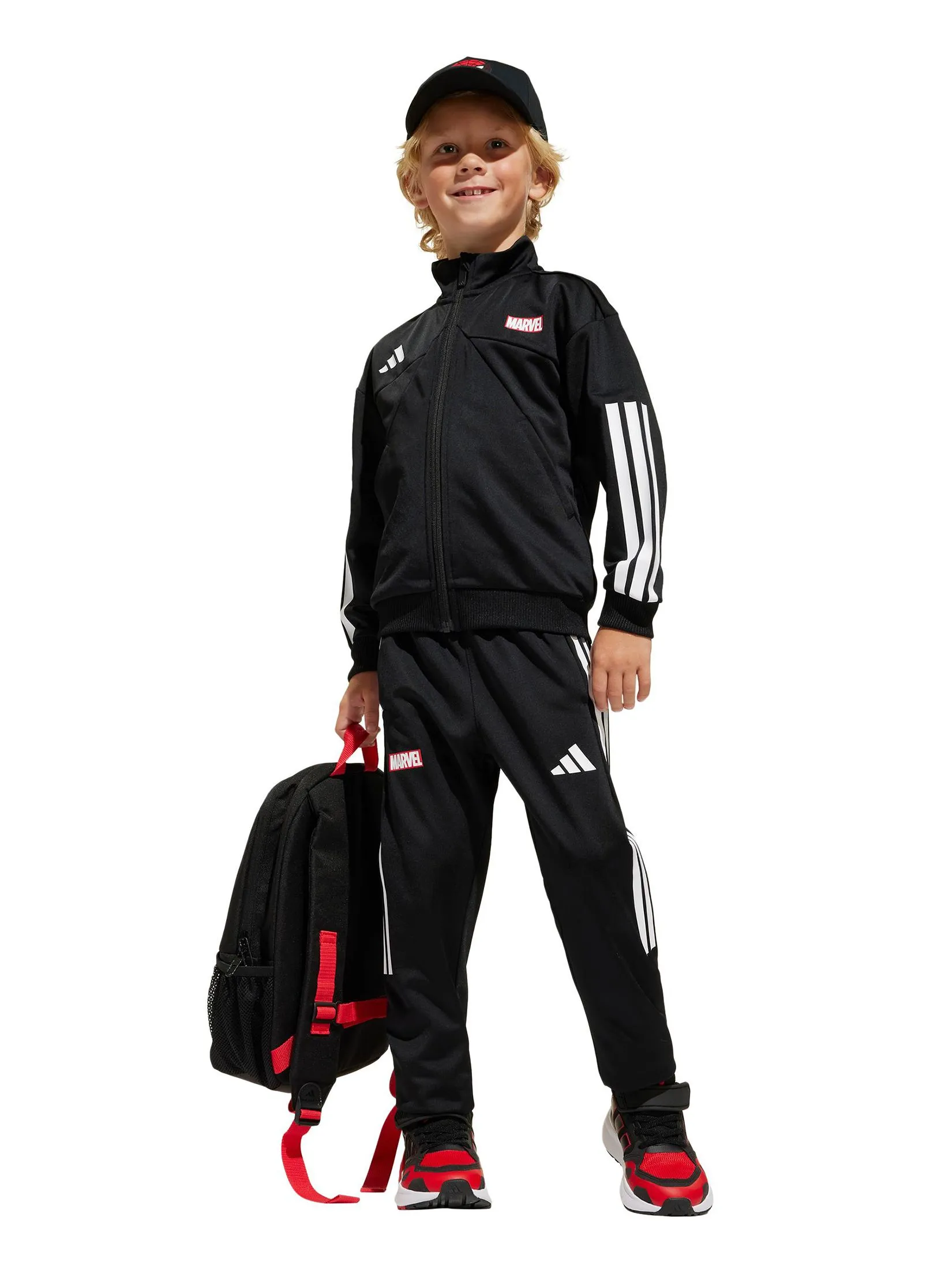 ADIDAS KIDS Unisex Toddler Suit Adidas Marvel Spider-Man Tiro Black