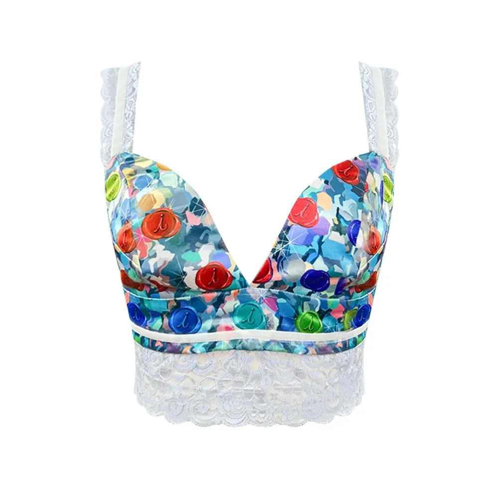 ICONIC BLUE CORNY TOP MODEL CORNY TOP 6759 Size - L