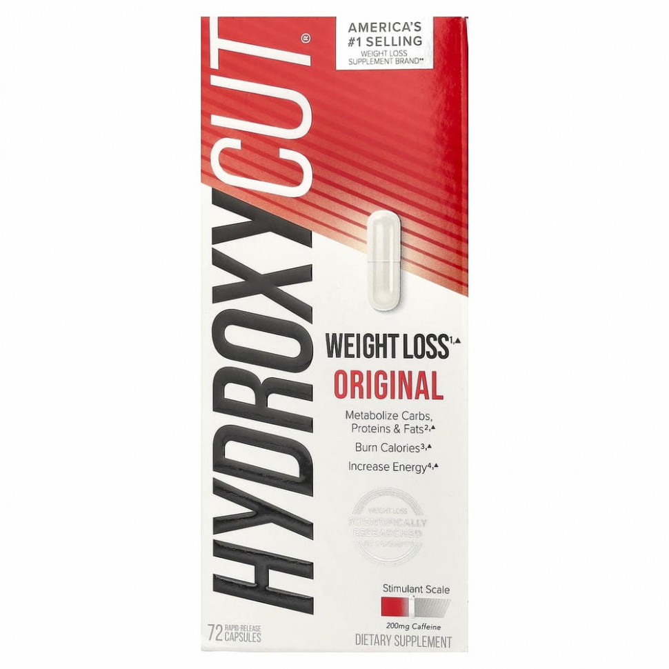 Hydroxycut, Pro Clinical Hydroxycut, для похудения, 72 капсулы с быстрым высвобождением