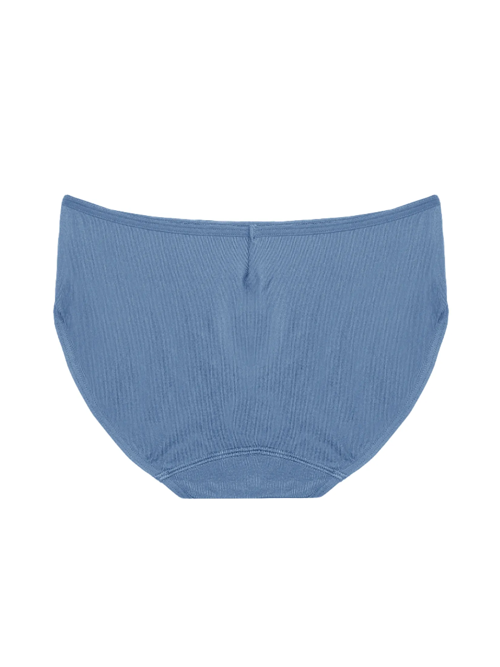 ELLE LINGERIE Women's Bikini Lowrise Panties LU2860 - Blue