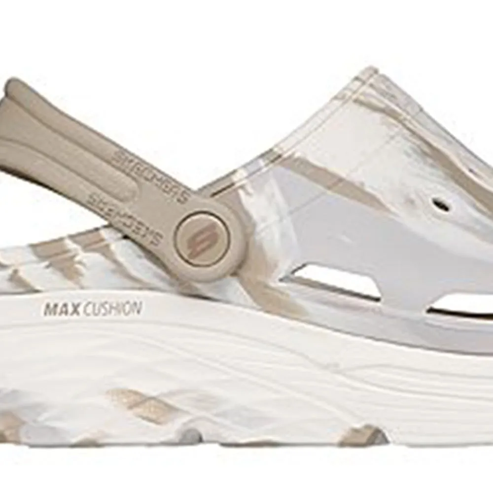 SKECHERS Men Sandals Foamies Max Cushioning Foamies - Rugged Cream - SK108SH373EKTH