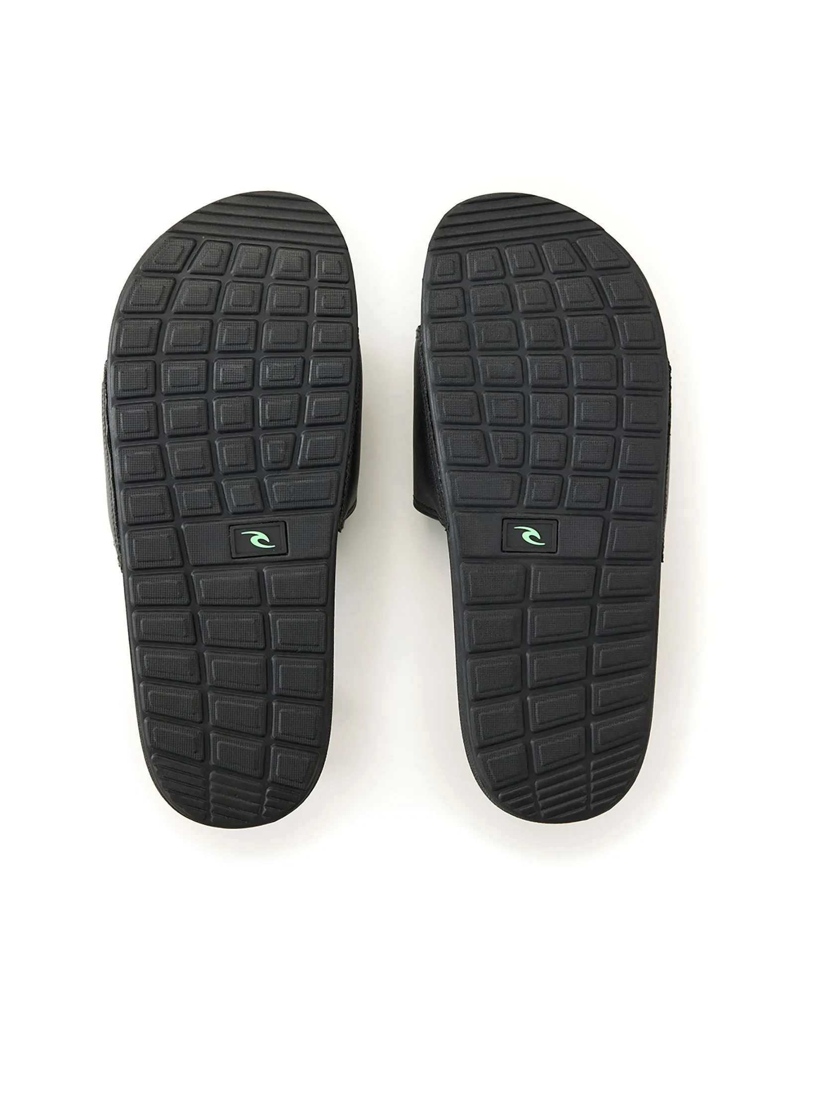 RIP CURL Men Sandals Archive Y2K Slide Open Toe Black/Green