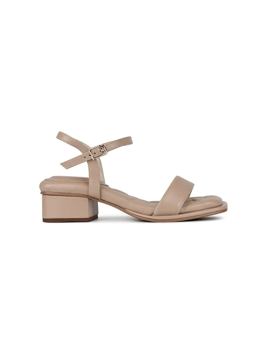 SHU PALETTE SOFT 1.5" ORIGINAL SQUARE WITH STAPS - VERY NUDE Size - 35 EU