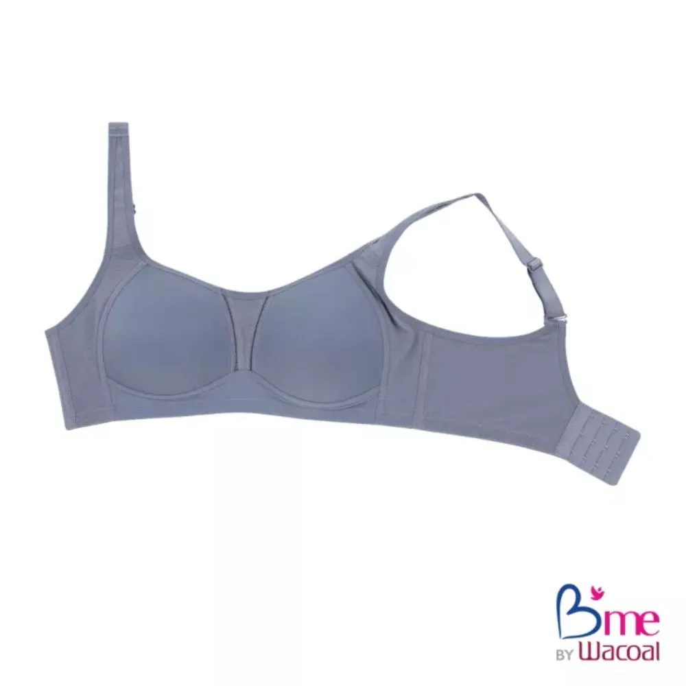 B'ME Non-Wire Bra Model ME1K21 Grey