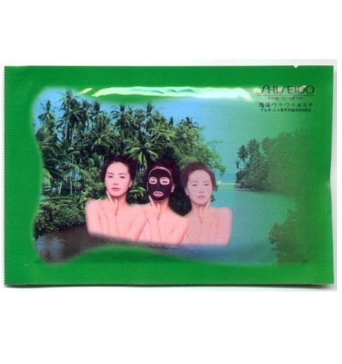 Маска пленка для лица с водорослями Shiseido 15 гр