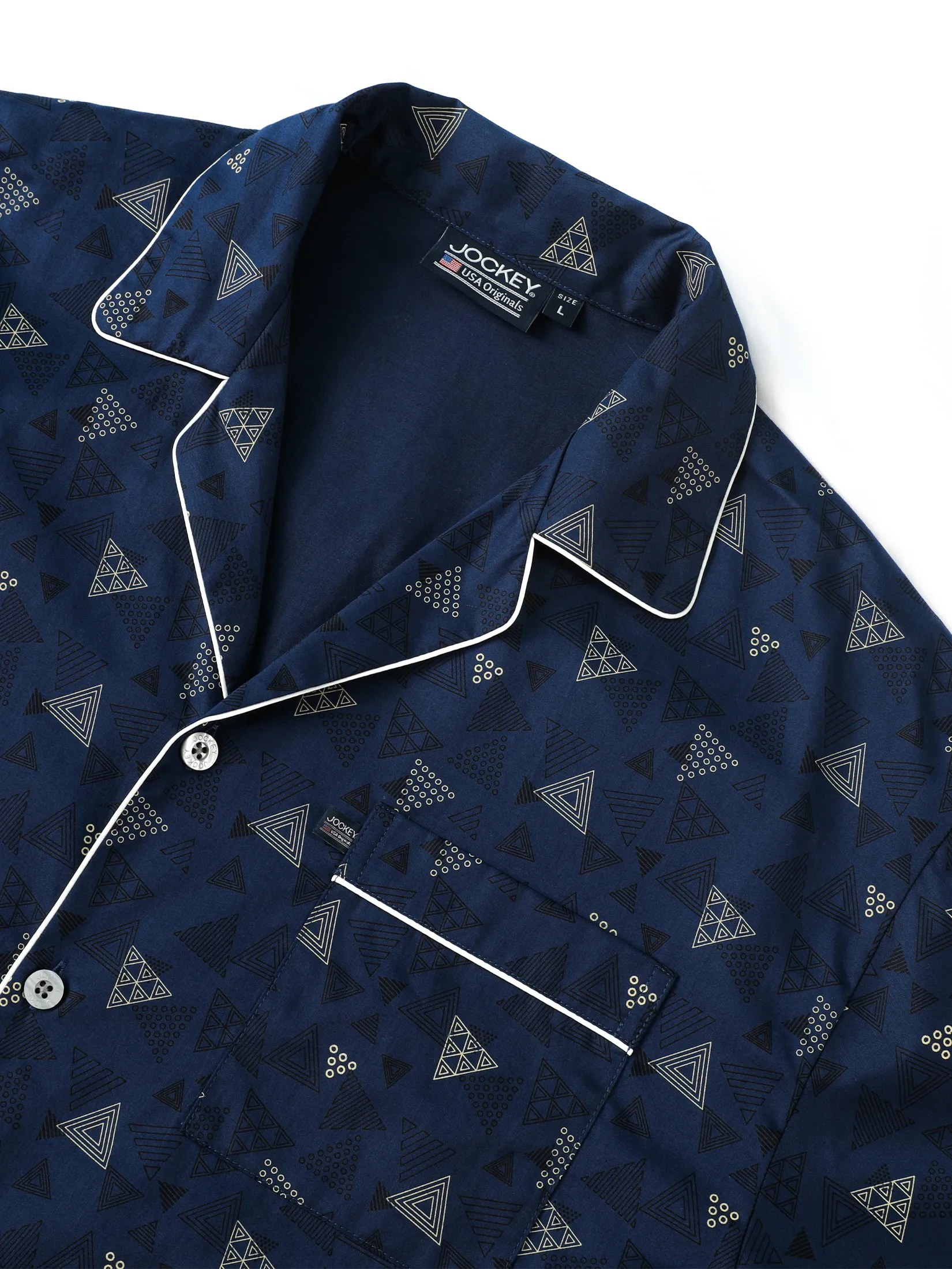 JOCKEY UNDERWEAR Men s SLEEPWEAR SHORT SLEEVE/PANTS NAVY