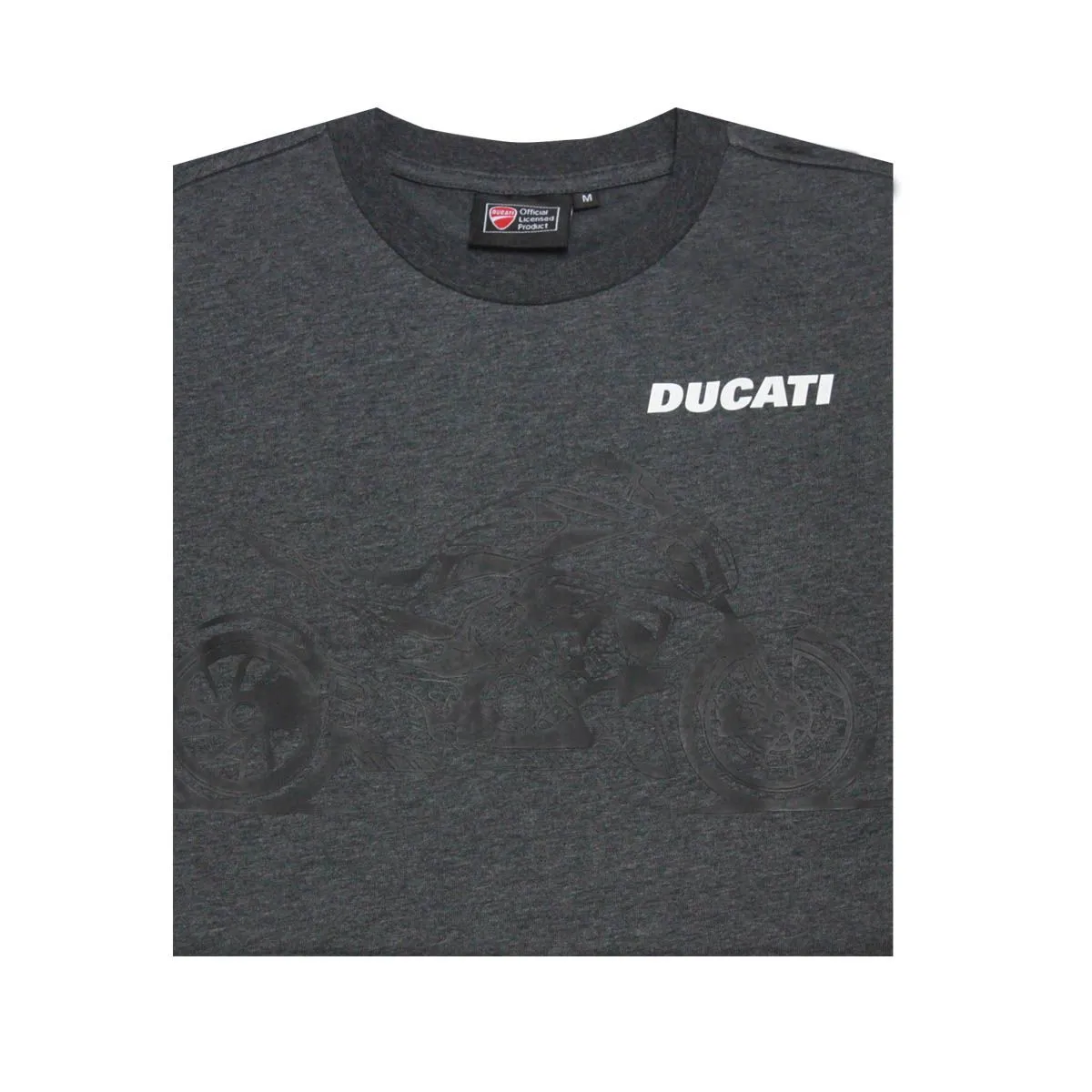 DUCATI Gray T-shirt for men DCT52 054