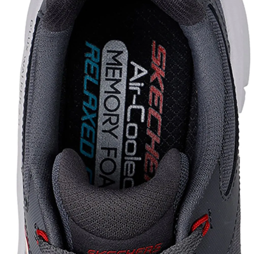 SKECHERS Men Casual Shoes D'Lux Walker 2.0 - Durven Grey - SK108SH574EGTH