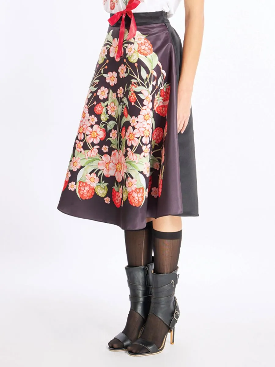 ICONIC WOMAN BLACK MERLE SKIRT