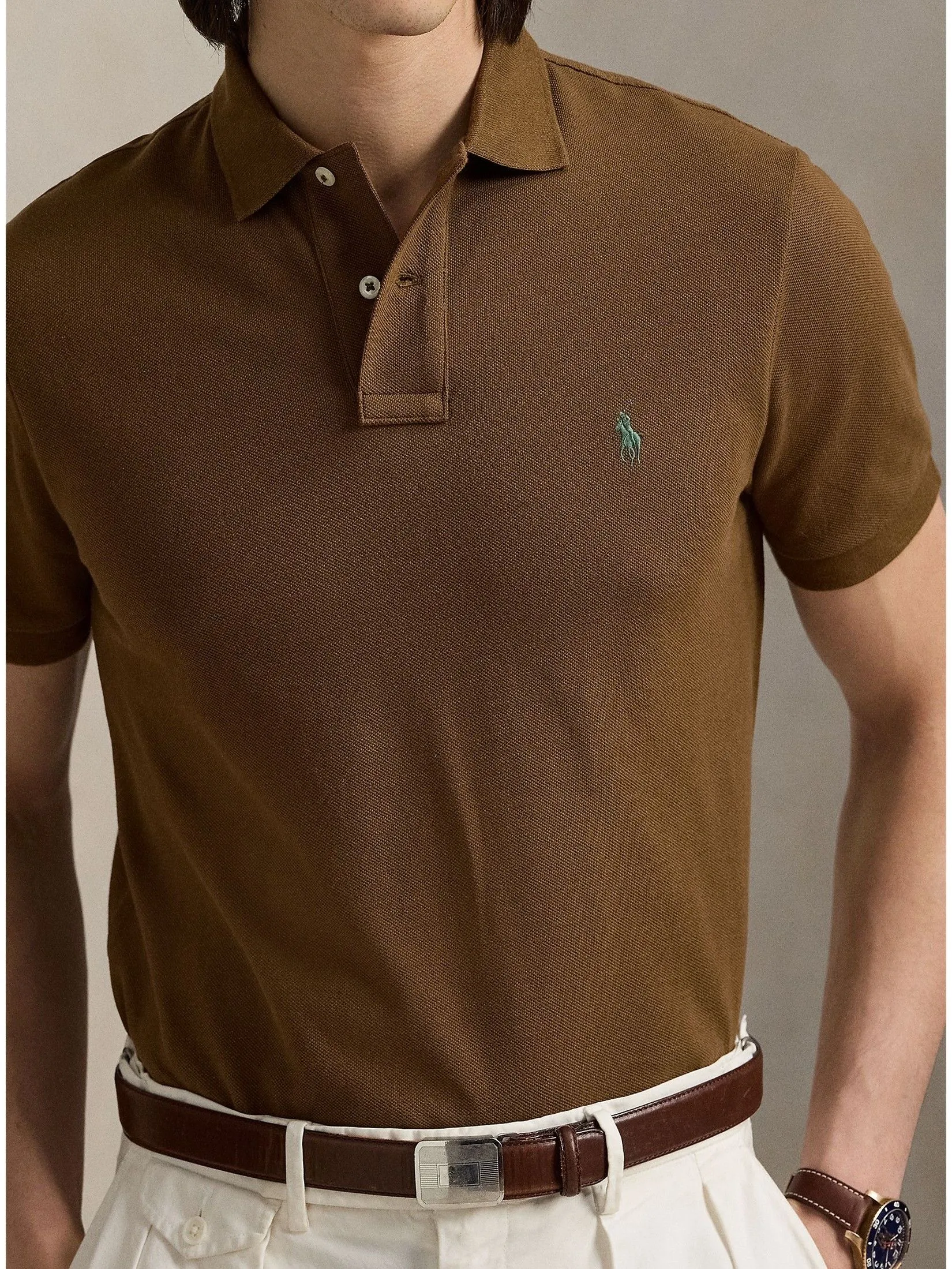 POLO RALPH LAUREN Polo Men MNPOKNI1N823574 Brown
